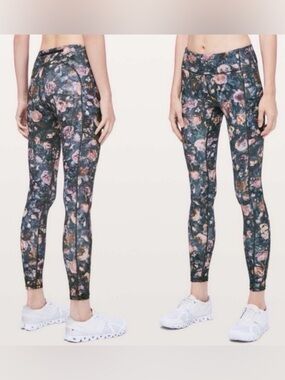 Lululemon Speed Up Tight Frosted Rose Multi size 4 leggings